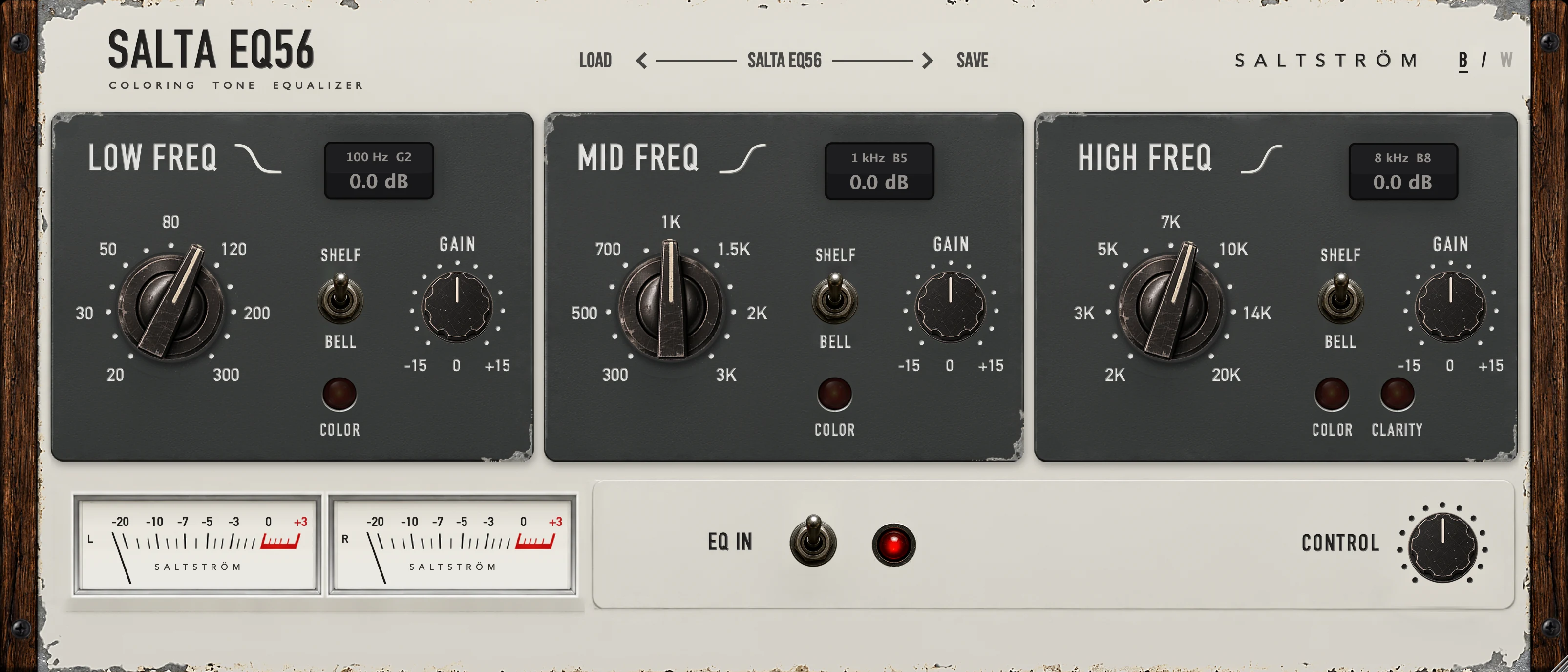 SALTA EQ56, dark panel